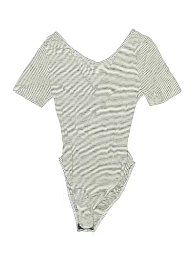 Pre-owned Lush Bodysuit In Gray
