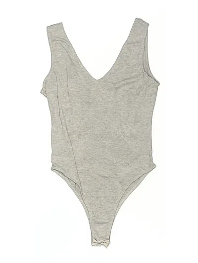 Pre-owned Lush Bodysuit In Gray