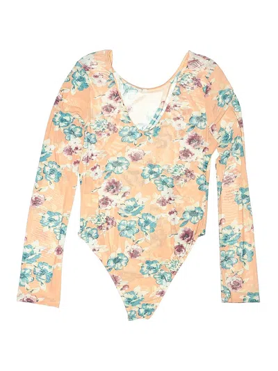 Pre-owned Lush Bodysuit In Pink