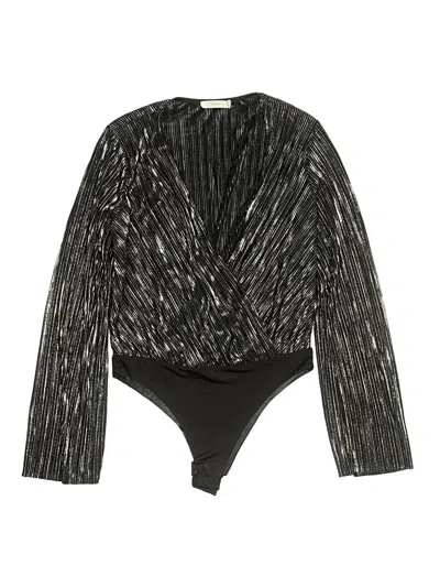 Pre-owned Lush Bodysuit In Silver