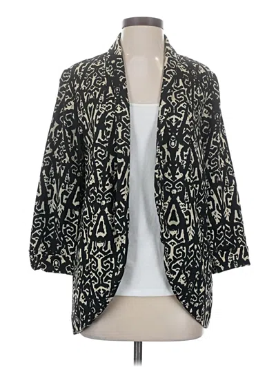 Pre-owned Lush Cardigan Sweater In Black