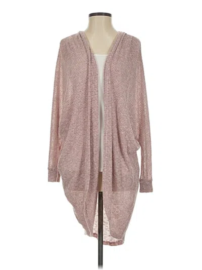 Pre-owned Lush Cardigan Sweater In Pink