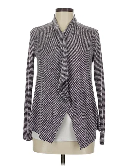 Pre-owned Lush Cardigan Sweater In Purple
