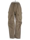 Lush Cargo Pants In Tan
