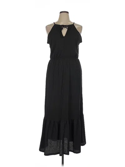 Pre-owned Lush Casual Dress In Black