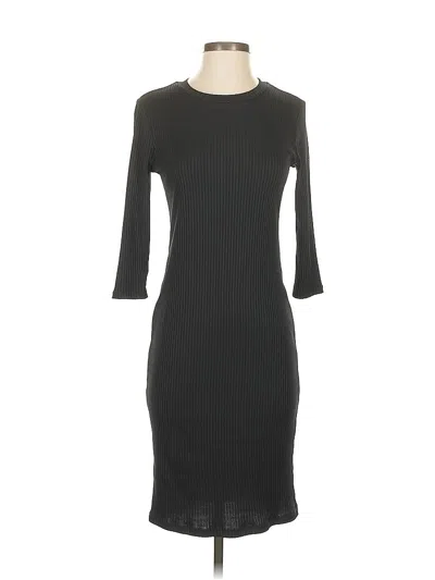Pre-owned Lush Casual Dress In Black