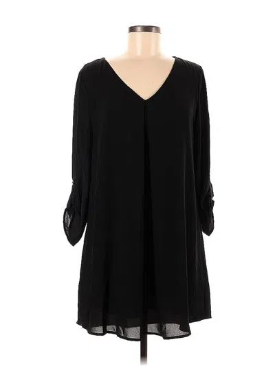 Pre-owned Lush Casual Dress In Black