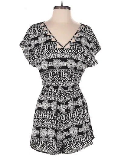 Pre-owned Lush Casual Dress In Black