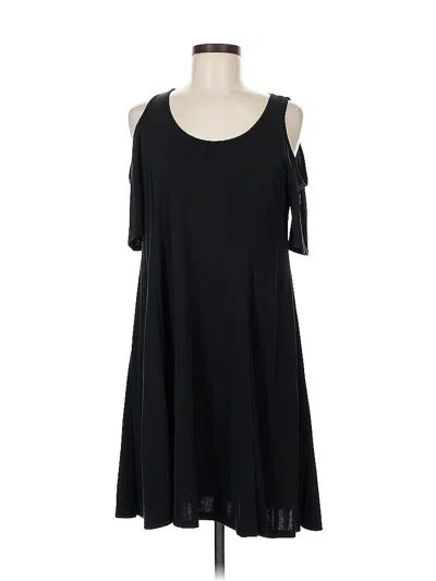 Pre-owned Lush Casual Dress In Black