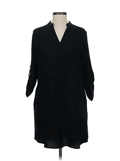 Pre-owned Lush Casual Dress In Black