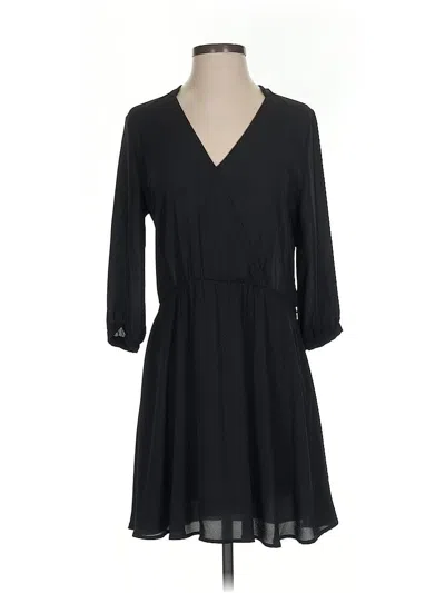 Pre-owned Lush Casual Dress In Black
