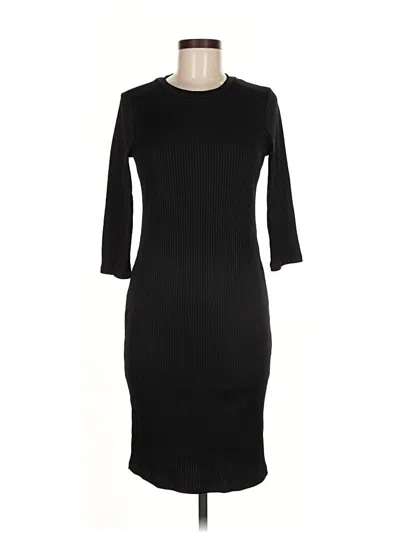 Pre-owned Lush Casual Dress In Black