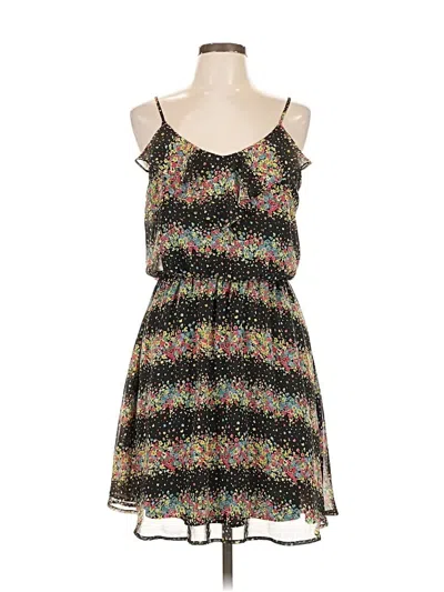 Pre-owned Lush Casual Dress In Black