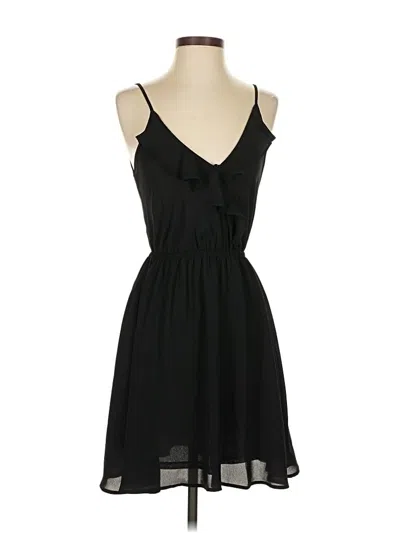 Pre-owned Lush Casual Dress In Black