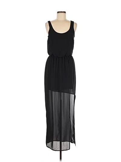 Pre-owned Lush Casual Dress In Black