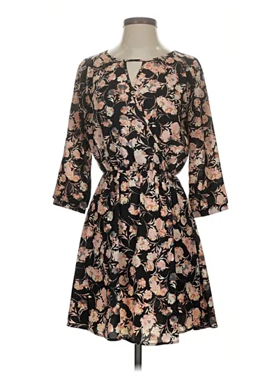 Pre-owned Lush Casual Dress In Black