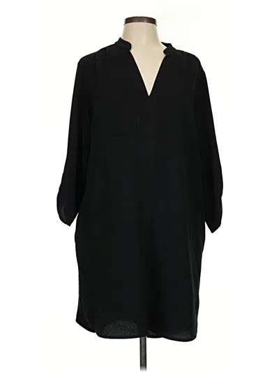 Pre-owned Lush Casual Dress In Black