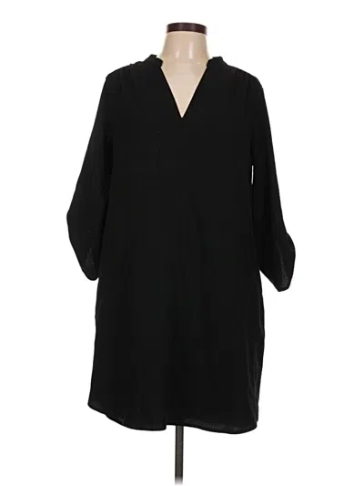 Pre-owned Lush Casual Dress In Black