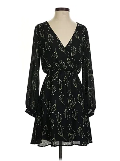 Pre-owned Lush Casual Dress In Black
