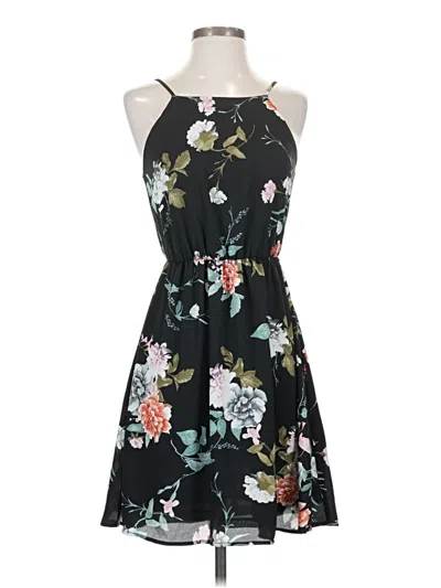 Pre-owned Lush Casual Dress In Black