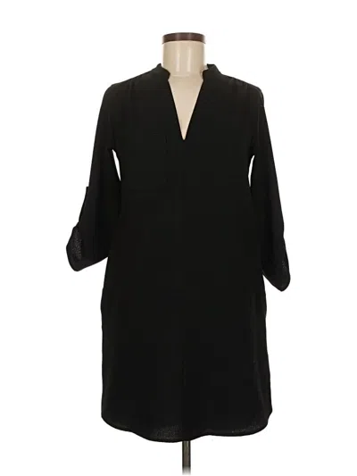 Pre-owned Lush Casual Dress In Black