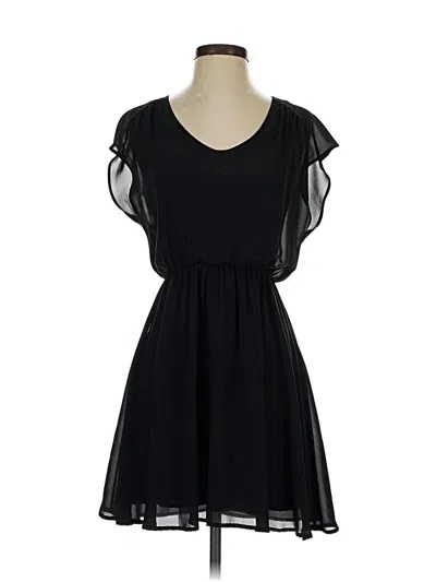 Pre-owned Lush Casual Dress In Black
