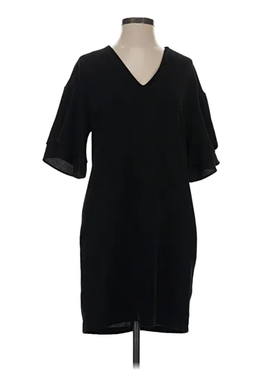 Lush Casual Dress In Black