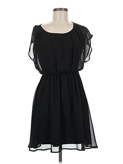 Pre-owned Lush Casual Dress In Black
