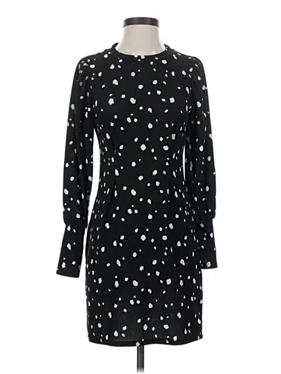Pre-owned Lush Casual Dress In Black