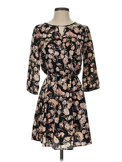 Pre-owned Lush Casual Dress In Black