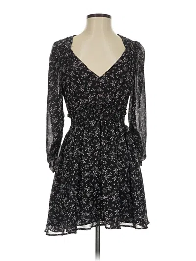 Pre-owned Lush Casual Dress In Black