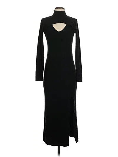 Pre-owned Lush Casual Dress In Black