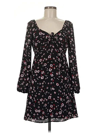 Pre-owned Lush Casual Dress In Black