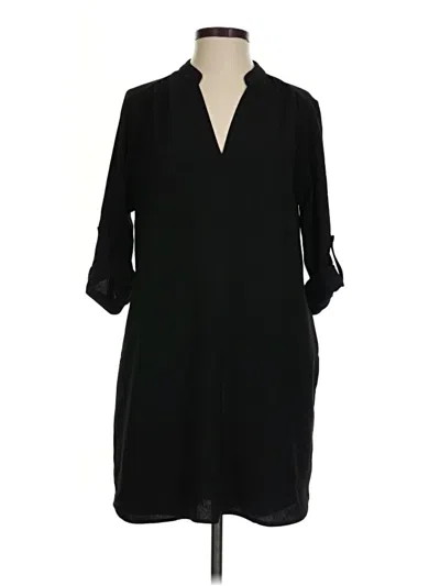 Pre-owned Lush Casual Dress In Black