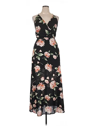 Pre-owned Lush Casual Dress In Black