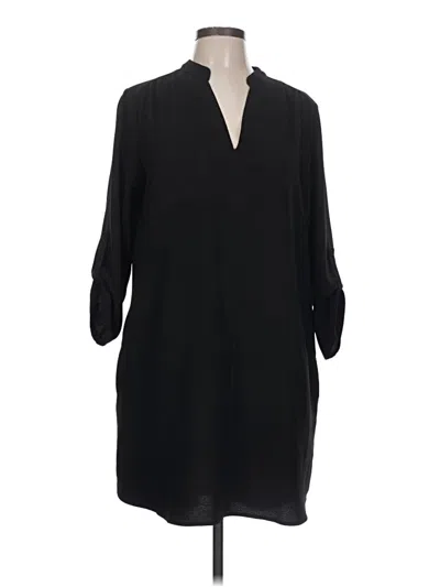 Pre-owned Lush Casual Dress In Black