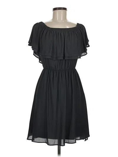 Pre-owned Lush Casual Dress In Black