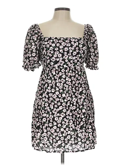 Pre-owned Lush Casual Dress In Black