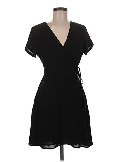 Pre-owned Lush Casual Dress In Black