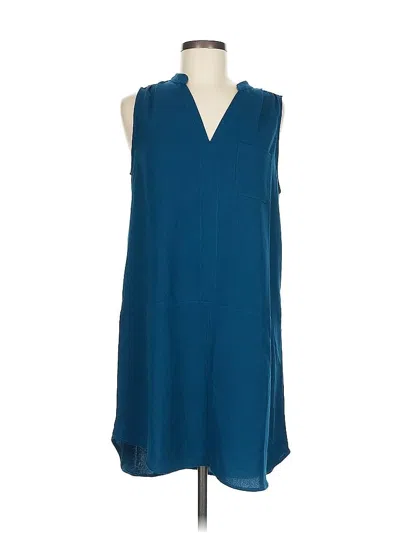 Pre-owned Lush Casual Dress In Blue