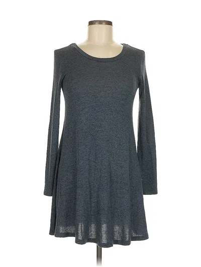 Pre-owned Lush Casual Dress In Blue