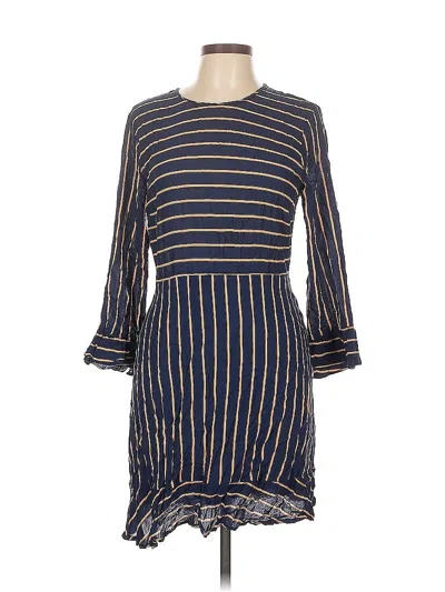 Pre-owned Lush Casual Dress In Blue