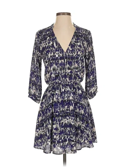 Pre-owned Lush Casual Dress In Blue