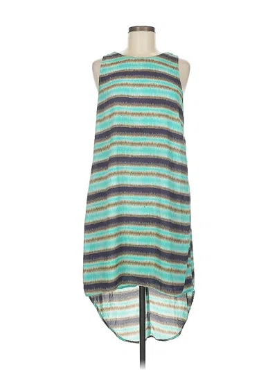 Pre-owned Lush Casual Dress In Blue