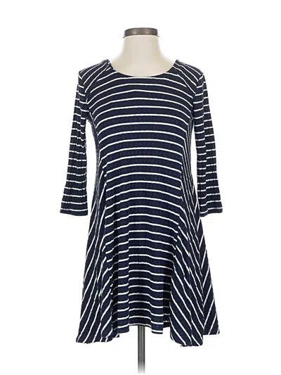 Pre-owned Lush Casual Dress In Blue