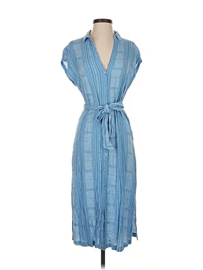 Pre-owned Lush Casual Dress In Blue