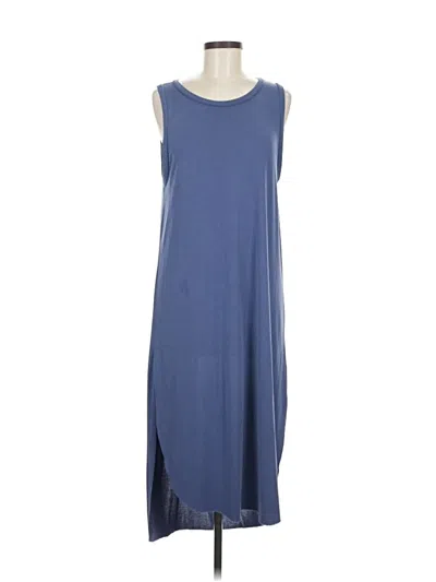 Pre-owned Lush Casual Dress In Blue
