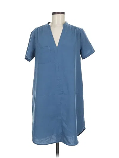 Pre-owned Lush Casual Dress In Blue