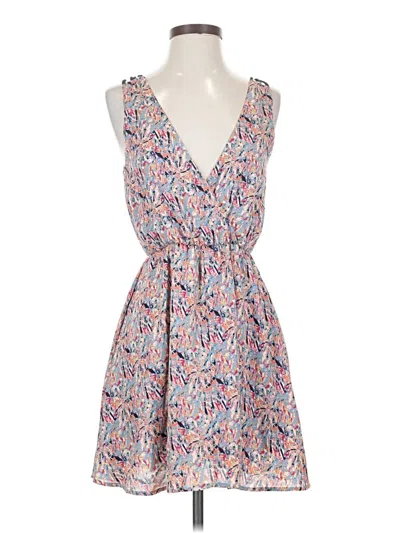 Pre-owned Lush Casual Dress In Blue