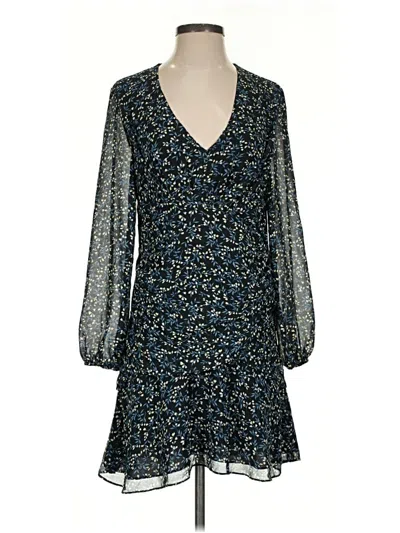 Pre-owned Lush Casual Dress In Blue